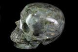 Realistic, Polished Labradorite Skull #116688-4